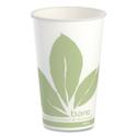 Bare Eco-Forward Paper Cold Cups, 16 oz, Green/White, 100/Sleeve, 10 Sleeves/Carton