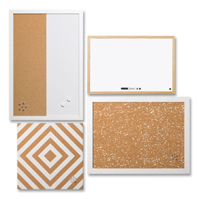 Neutrals Positive Flow Message Board Set, (2) Bulletin, (1) Dry Erase/Bulletin, (1) Magnetic Dry Erase, Assorted Sizes/Colors