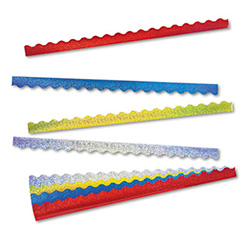 Sparkle Terrific Trimmers, Sparkles, 2.25" x 39", Assorted Colors, 40/Set