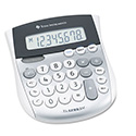 Ti-1795sv Minidesk Calculator, 8-Digit Lcd