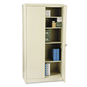 72" High Standard Cabinet (Unassembled), 36w x 18d x 72h, Putty