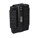 Protect It! Surge Protector, 6 Rotatable Outlets, Direct-Plug In, 1500 Joules