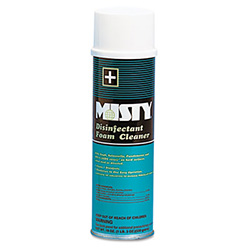 Disinfectant Foam Cleaner, Fresh Scent, 19 oz Aerosol Spray, 12/Carton