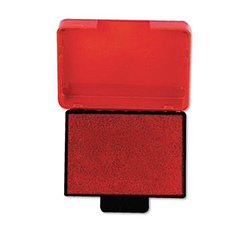 T5430 Professional Replacement Ink Pad for Trodat Custom Self-Inking Stamps, 1" x 1.63", Red